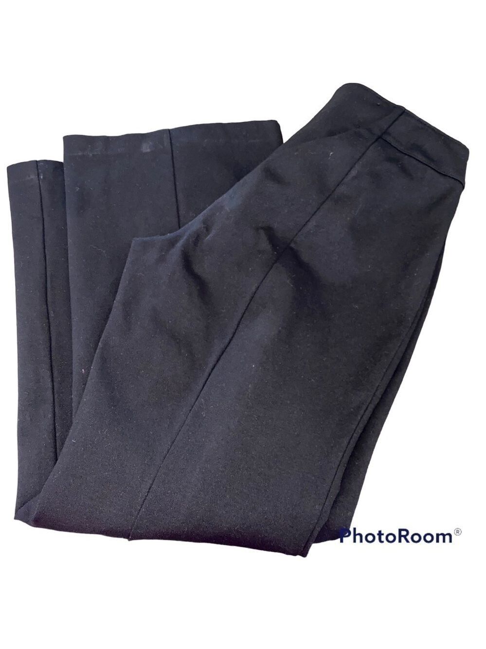 INC International Concepts Black Bootcut Dress Pants Size 8 Short